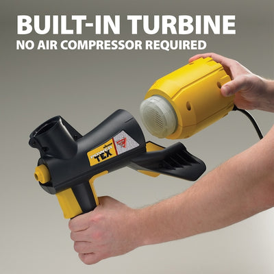 Wagner PowerTex Electric Texture Sprayer – Built-In Air Turbine & 3 Nozzles