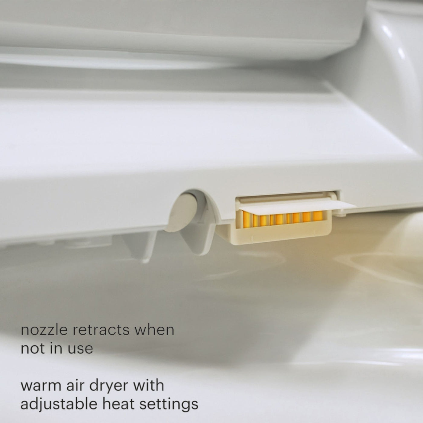 Advanced Bidet Toilet Seat – Side Arm Control, Water Pressure & Temperature