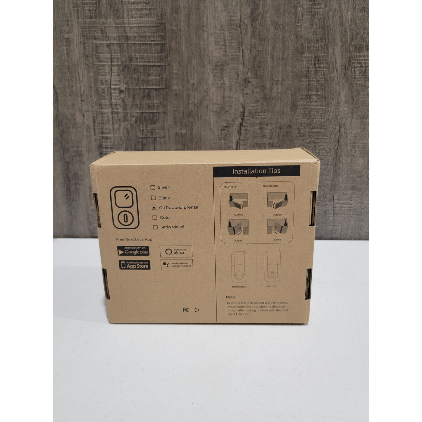 Smart Keyless Entry Door Lock - Fingerprint Electronic, Silver