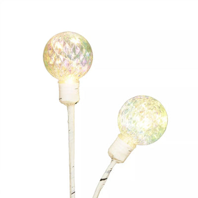Member's Mark Iridescent Globe Pathway Lights | LED wire lights,  Set of 3