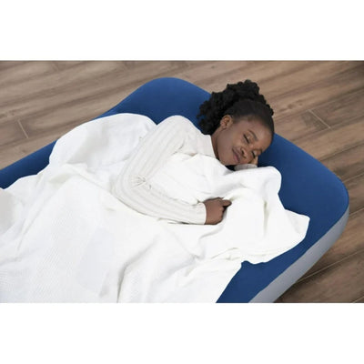 Bestway Tritech Twin Air Mattress – 12" with Built-In AC Pump for Comfort
