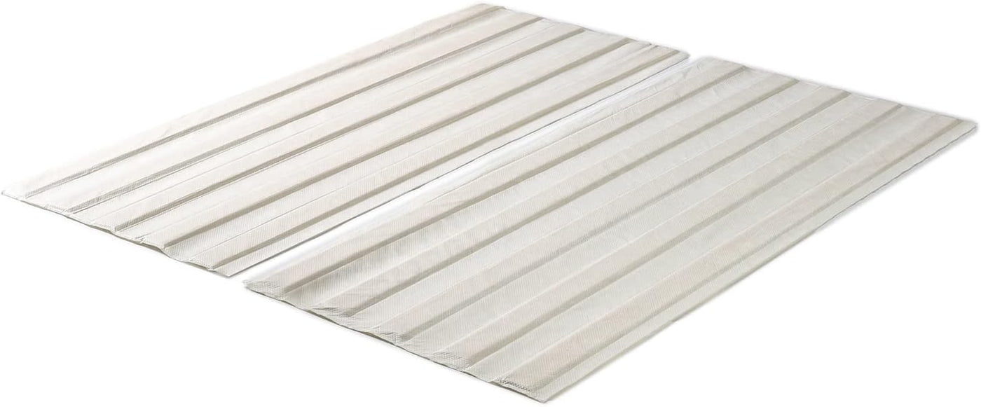 ZINUS Compack Queen Fabric Covered Wood Slats For Bed Frame Support