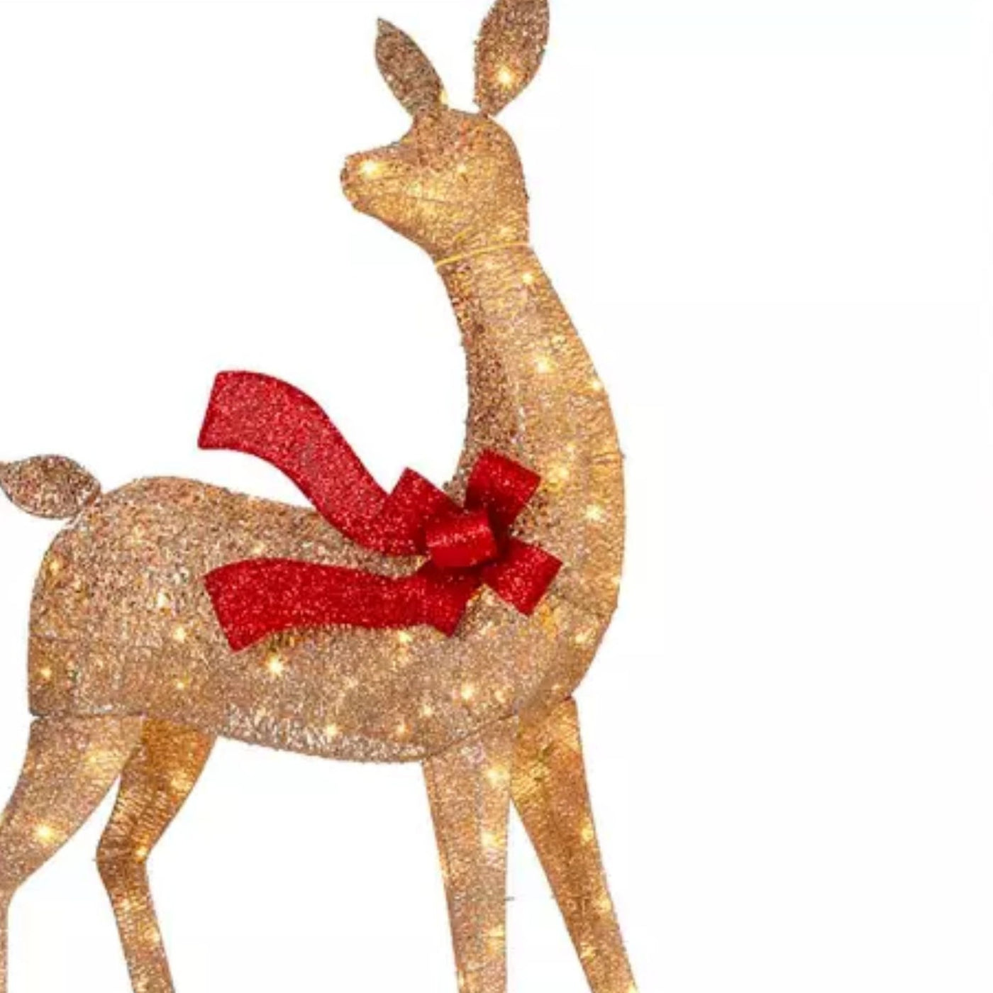 Member's Mark 3-Piece Pre-Lit Animated Deer Family – Enchanting Holiday Décor