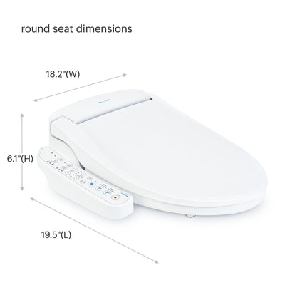 Advanced Bidet Toilet Seat – Side Arm Control, Water Pressure & Temperature