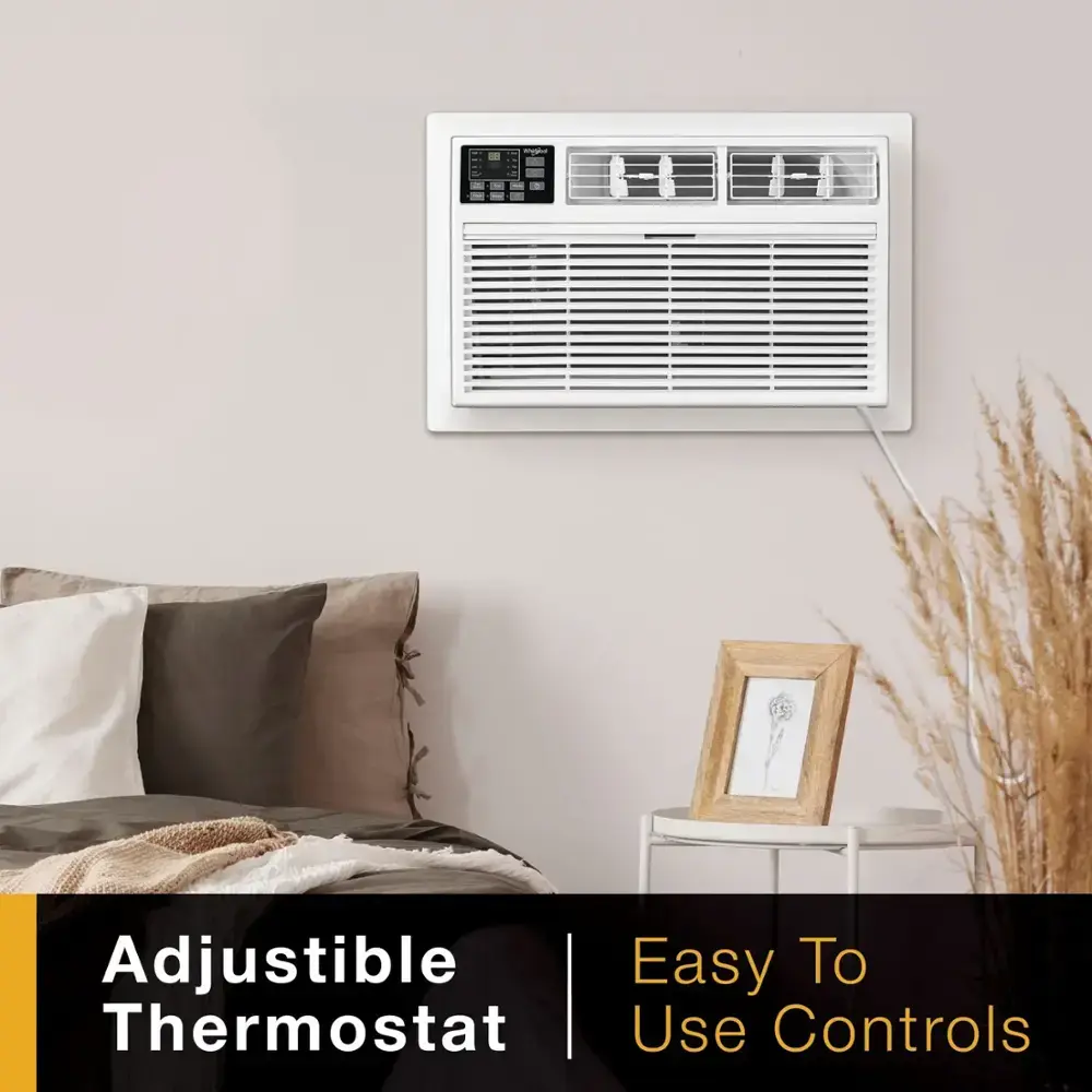 Whirlpool 10,000 BTU In-Wall AC - Eco & Sleep Mode