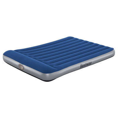 Bestway Tritech Queen Air Mattress – 12" with Built-In AC Pump for Comfort