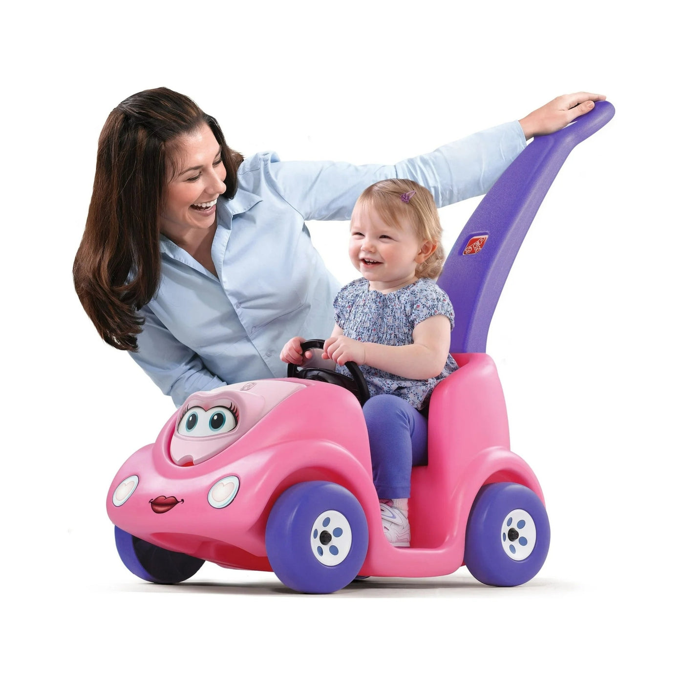 Step2 Push Around Buggy Pink 10th Anniversary Edition Kids Push Car and Ride