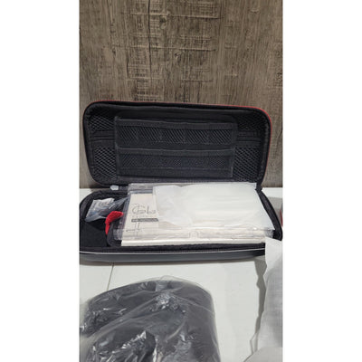 InnoAura 20 pc Switch OLED Accessories Bundle, Black Case