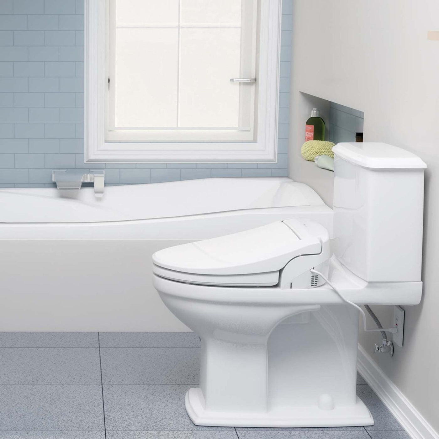 Advanced Bidet Toilet Seat – Side Arm Control, Water Pressure & Temperature