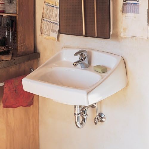 American Standard Lucerne Wall-Mount Lavatory Sink - 8-Inch Faucet Spacing