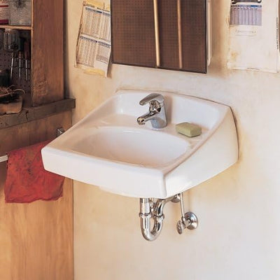 American Standard Lucerne Wall-Mount Lavatory Sink - 8-Inch Faucet Spacing