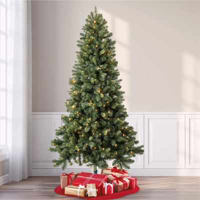 Evergreen Classics 7.5ft Pre-Lit Benton Pine Artificial Christmas Tree