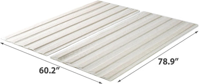 ZINUS Compack Queen Fabric Covered Wood Slats For Bed Frame Support