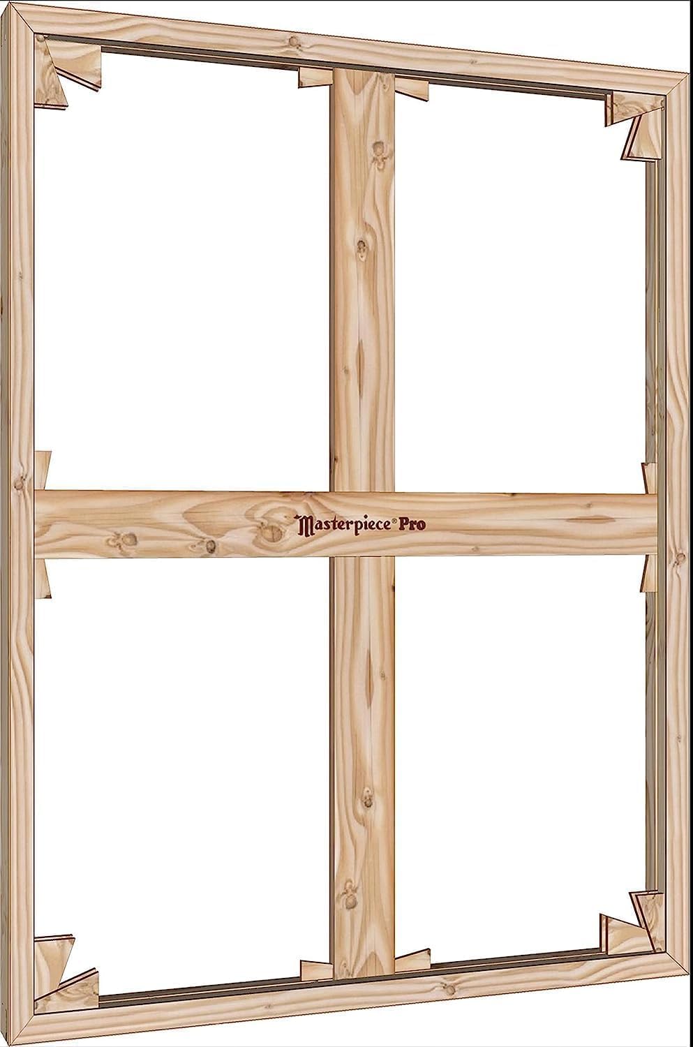 Masterpiece 3D Pro Stretched Canvas | 45x63" Belgian Linen, 2.5" Deep, 2-Pack