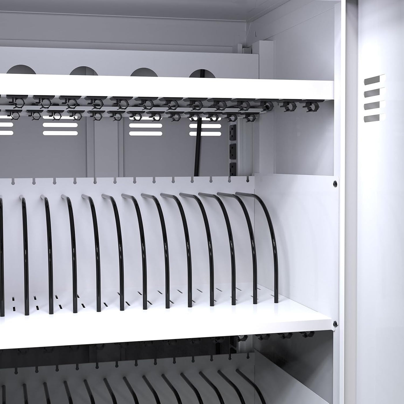35-Device Mobile Charging Cart | Locking Storage for Laptops, Tablets, Chromebooks