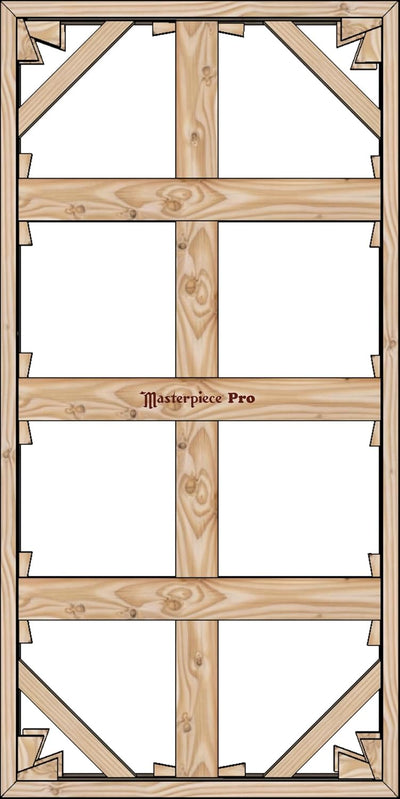 Masterpiece 56x97" 3D Pro Stretched Canvas | 2.5" Deep, 10.5oz Cotton