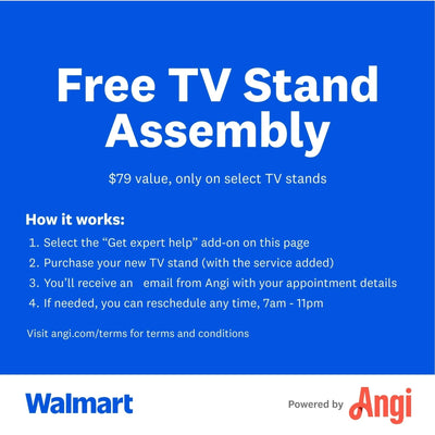 Whalen Xavier 3-in-1 Television Stand for TVs up to 70", Warm Ash