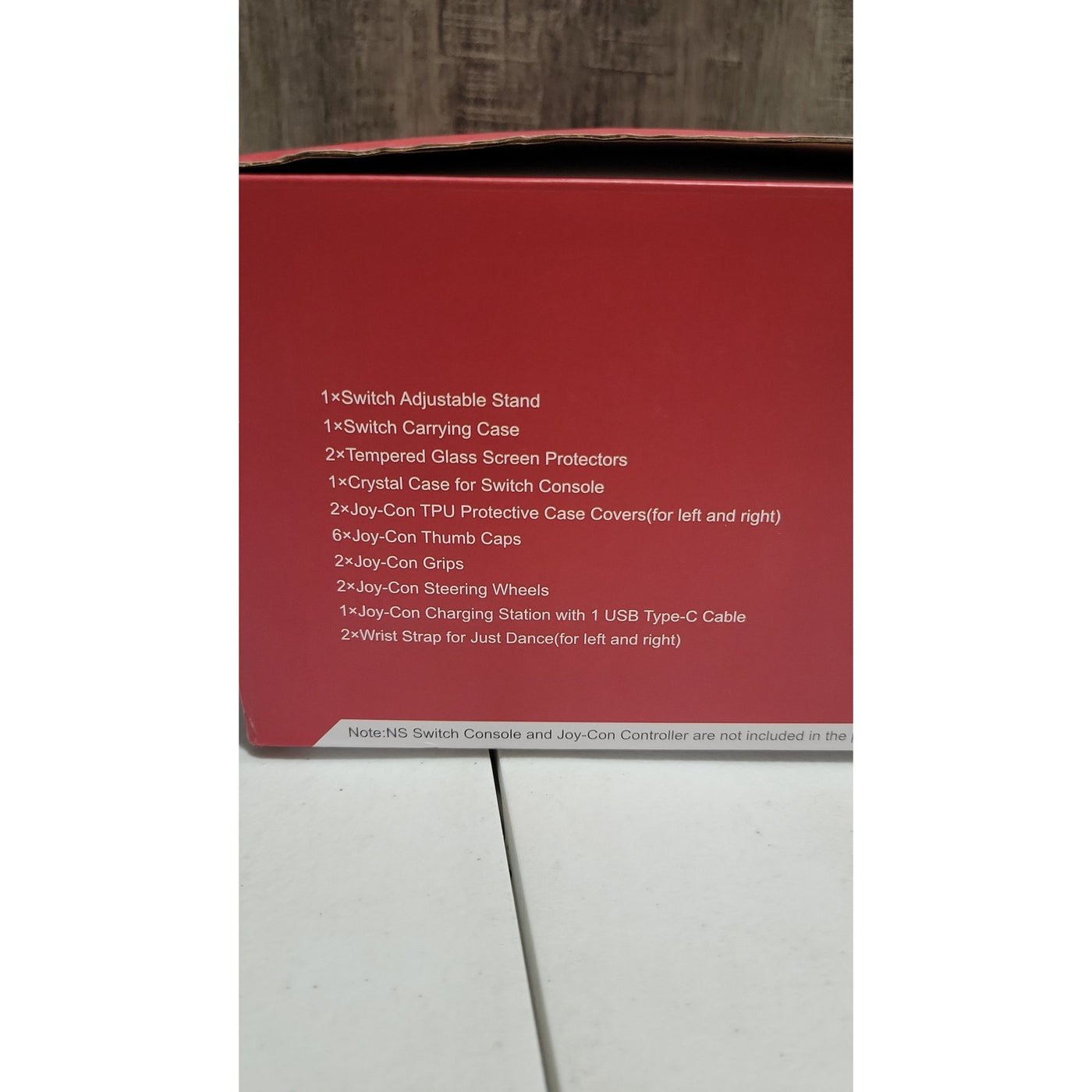 InnoAura 20 pc Switch OLED Accessories Bundle, Black Case