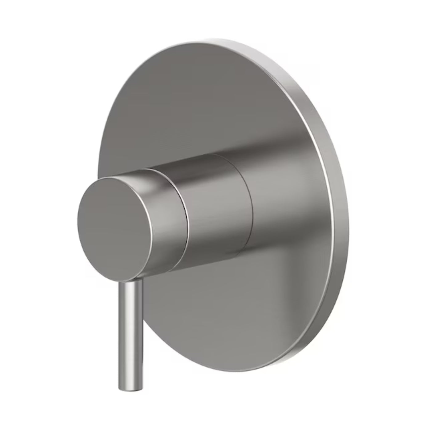 Allen + roth Harlow Brushed Nickel 1-Handle Bathtub & Shower Faucet with Valve