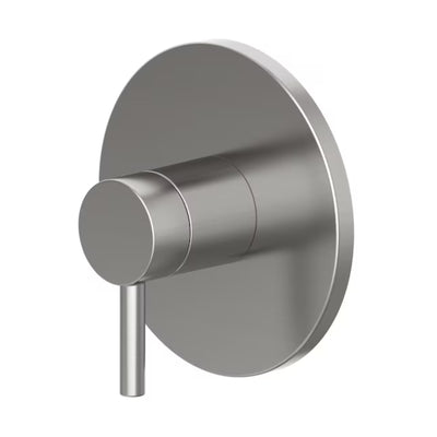 Allen + roth Harlow Brushed Nickel 1-Handle Bathtub & Shower Faucet with Valve