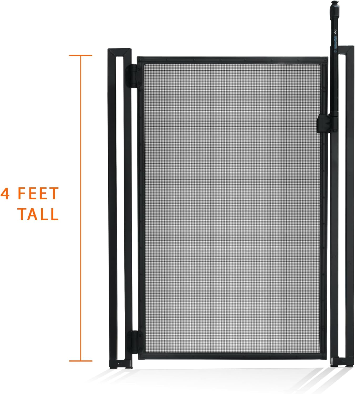 Pool Fence DIY by Life Saver Self-Closing Gate Kit, Black (Pack of 1)