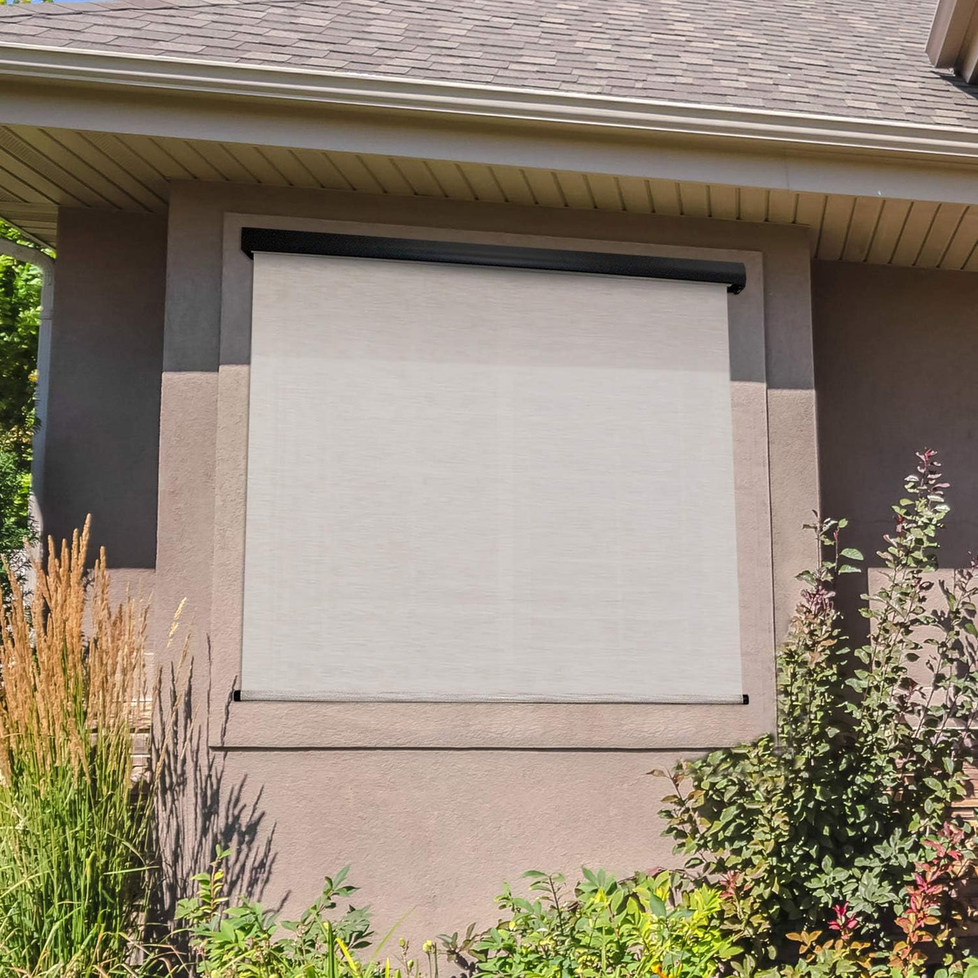 Keystone Fabrics 8'x8' Premium Outdoor Sun Shade, Maui - Solar Block & Easy Install
