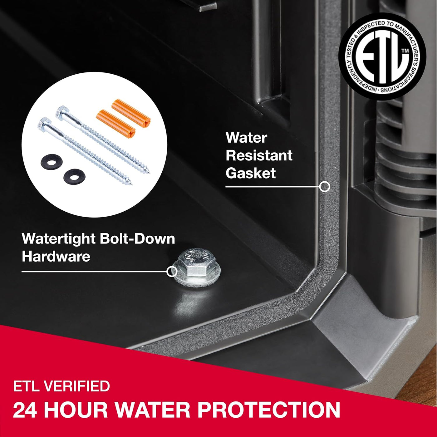 SentrySafe Shelf Safe: Fireproof, Waterproof, with Override Key