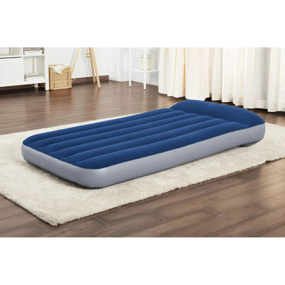 Bestway Tritech Twin Air Mattress – 12" with Built-In AC Pump for Comfort
