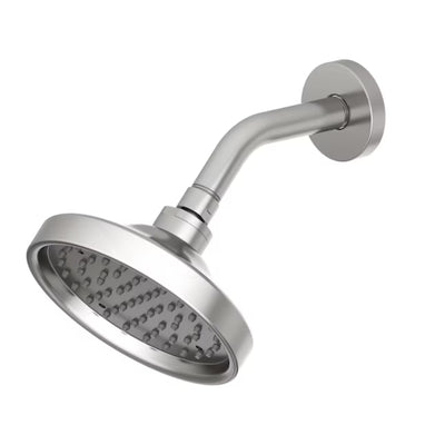 Allen + roth Harlow Brushed Nickel 1-Handle Bathtub & Shower Faucet with Valve