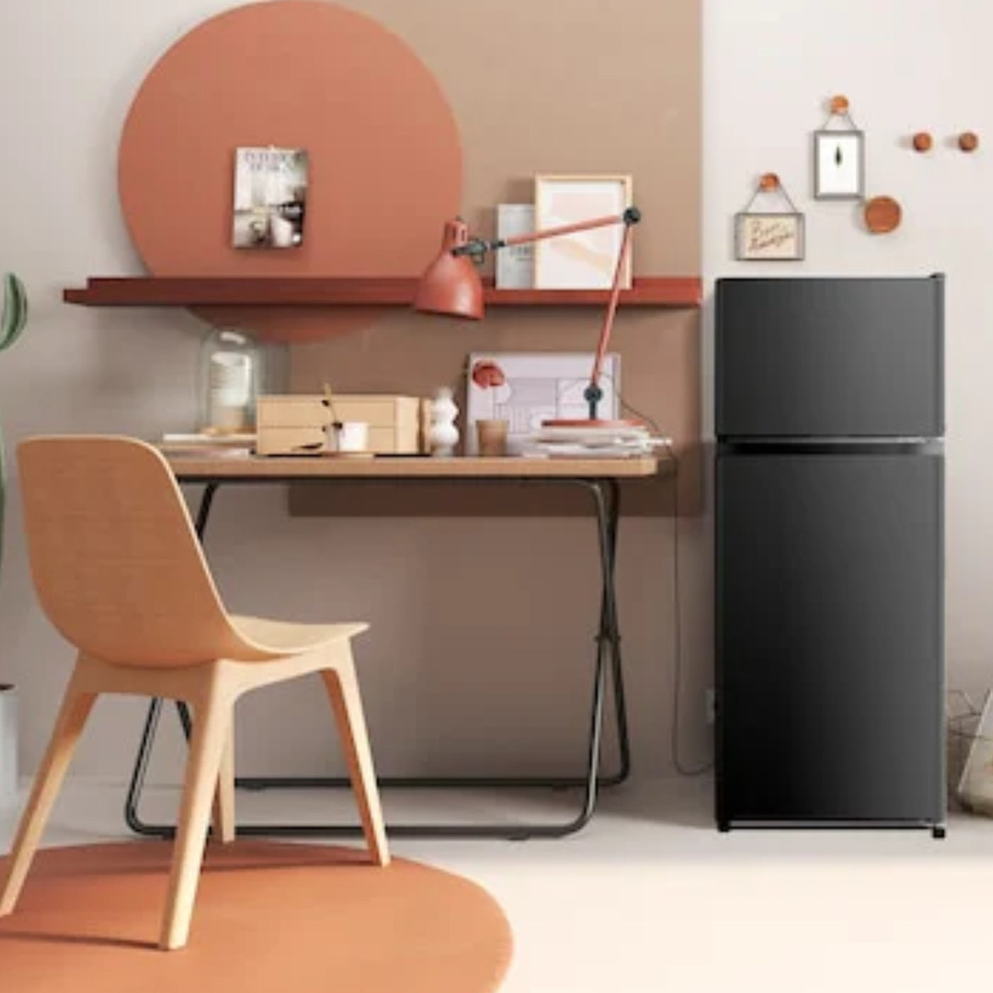 Hisense 4.4 Cu. Ft. Mini Fridge with Freezer | ENERGY STAR Certified | Black