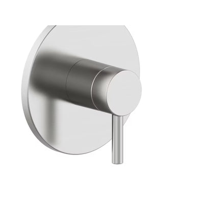 Allen + roth Harlow Brushed Nickel 1-Handle Bathtub & Shower Faucet with Valve