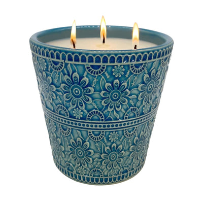 Eucalyptus & Peppermint Natural Soy Wax Citronella Aromatherapy Candle