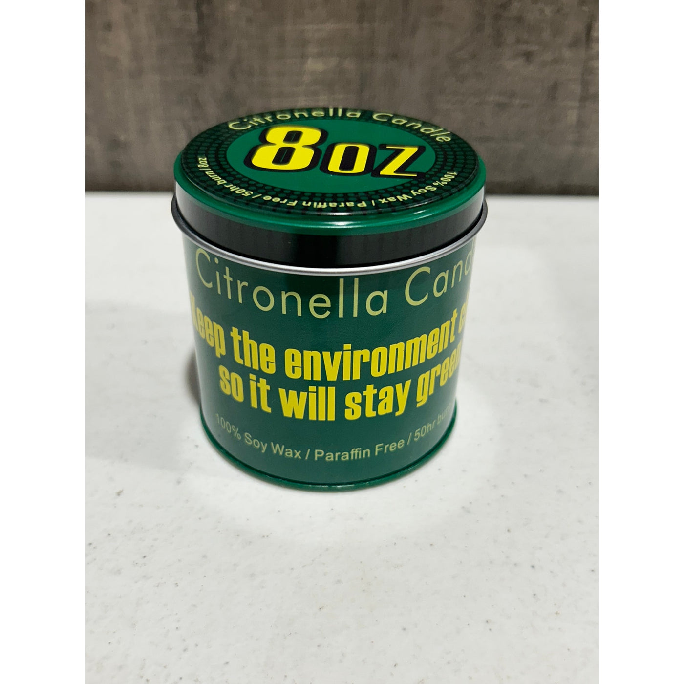 2 Pack Citronella Candles for Outdoor Mosquito Repellent, DEET Free