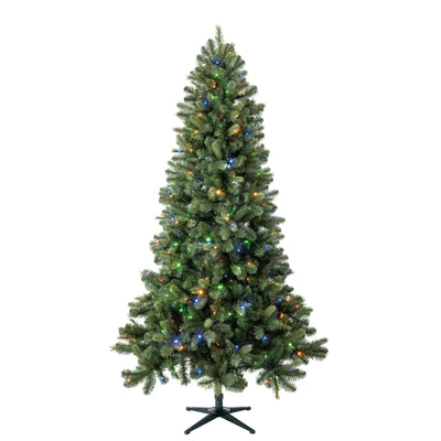 Evergreen Classics 7.5ft Pre-Lit Benton Pine Artificial Christmas Tree