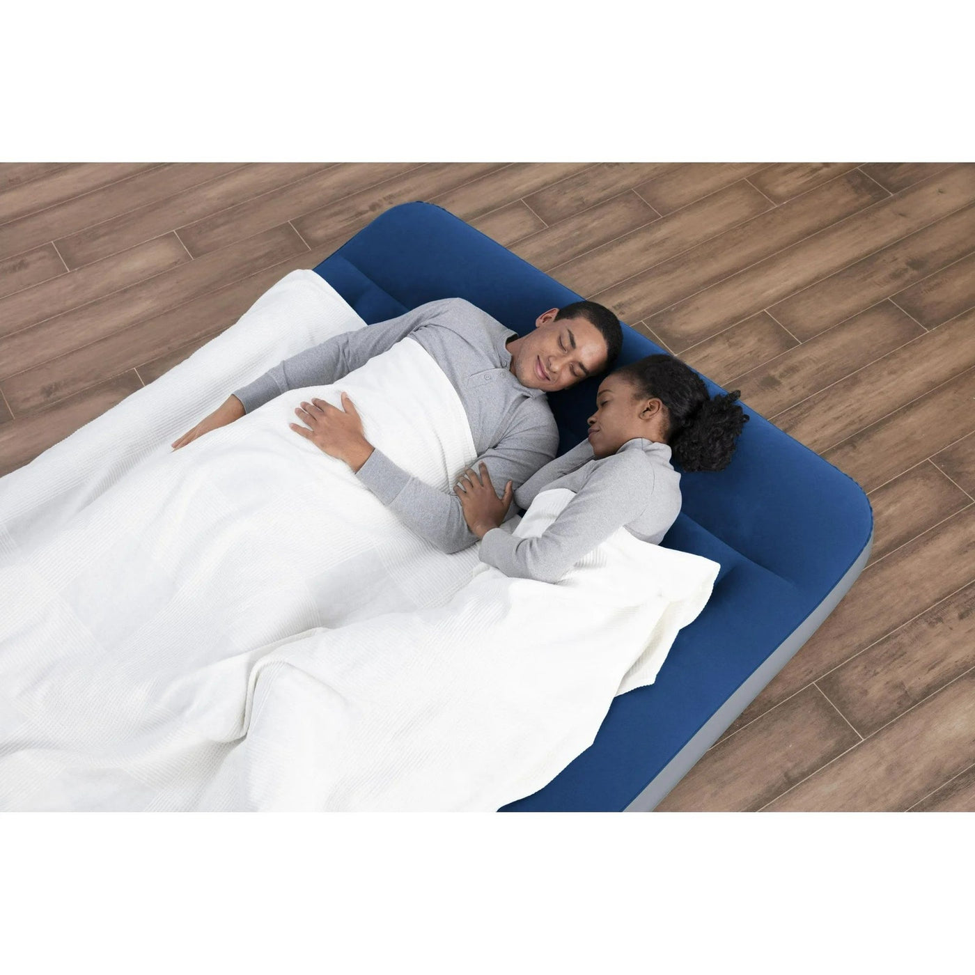 Bestway Tritech Queen Air Mattress – 12" with Built-In AC Pump for Comfort