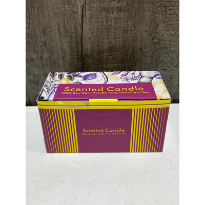 2 Pack Citronella Candles for Outdoor Mosquito Repellent, DEET Free
