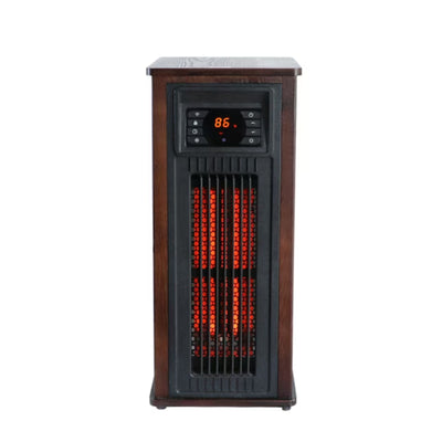 Utilitech Up to 1500-Watt Infrared Tower Indoor Electric Space Heater Thermostat