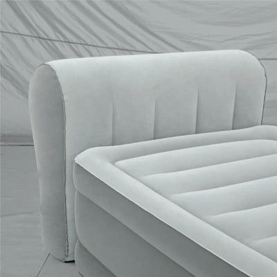 Bestway Headboard Tritech Queen Airbed – 18" with Built-In AC Pump for Comfort